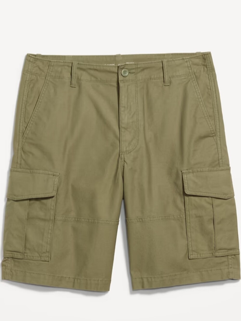 NWT Old Navy Men's 31x10 - 90's Loose Lived-In Cargo Shorts Olive Green